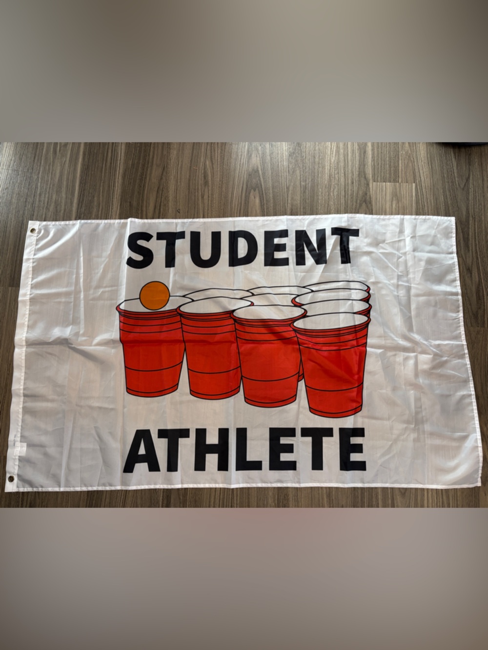 Student Athlete Red Solo Cup Flag